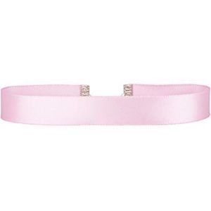 Pink Satin Choker
